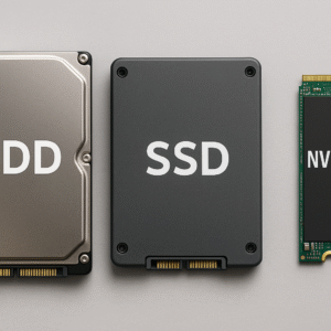 Dyski w hostingu: HDD, SSD i NVMe – co naprawdę oznaczają te nazwy?