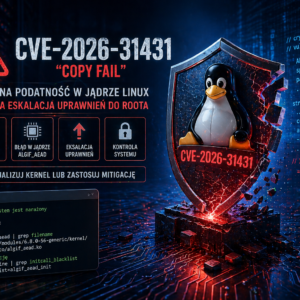 CVE-2026-31431 („Copy Fail”) – groźna podatność w jądrze Linux. Co się stało i jak się zabezpieczyć
